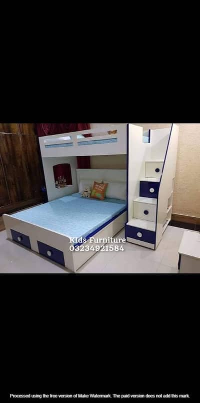 Bunk bed | Kid wooden bunker | Baby bed | Double bed | Triple bunk be