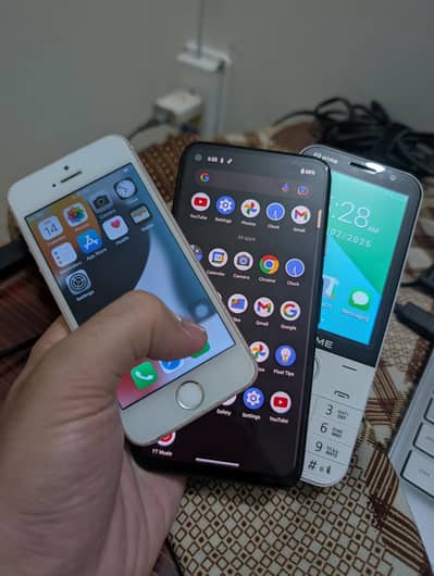 Pixel 4a 4g PTA+ Iphone SE PTA+ Callne Prime 4g