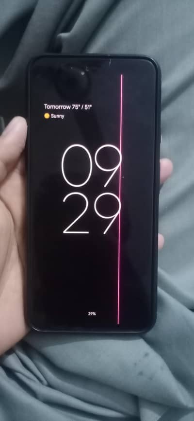 1 pink line in secreen