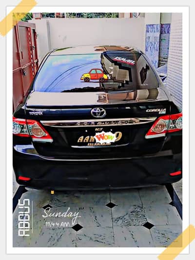 Toyota crolla Gli 2013 model islamabad no Antique car