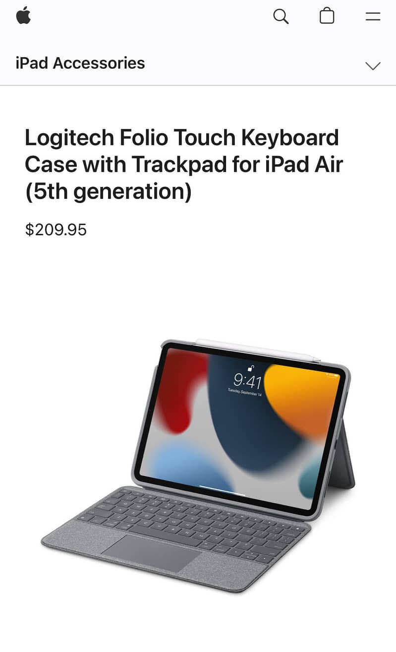 iPad Pro air case Logitech 8