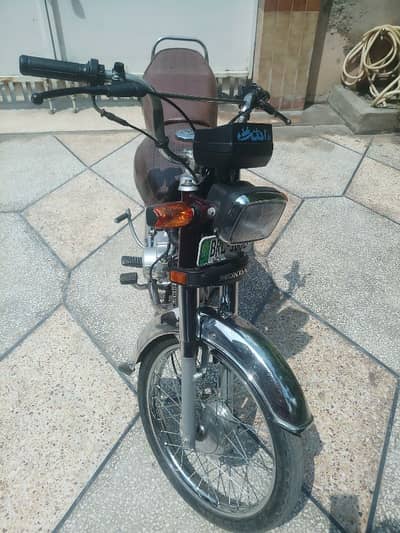 Honda CD 70 Model 2013 in Lush Condition