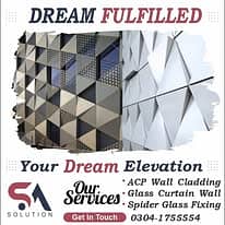 Acp wall cladding acm sheet facade elevation tile composite panel 3