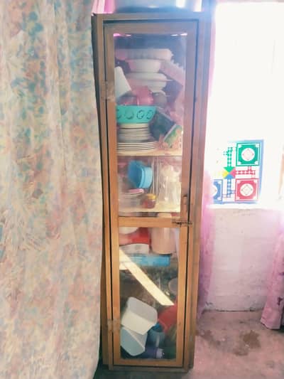 iron decorations show case