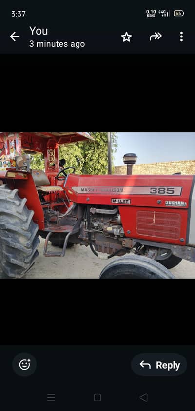 2007 model Massey 385 Perkins model 2007 for sale totally genuine