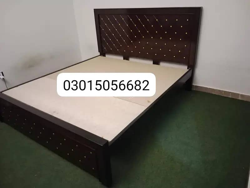 single bed/bed set/king size bed/double bed/solid bed/wooden bed set 7