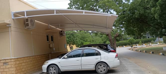 KTS Sheds  car parking Tensile