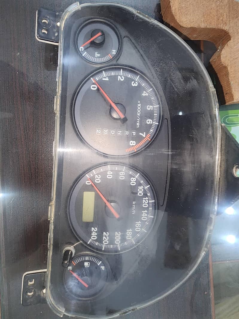 civic speedometer 0