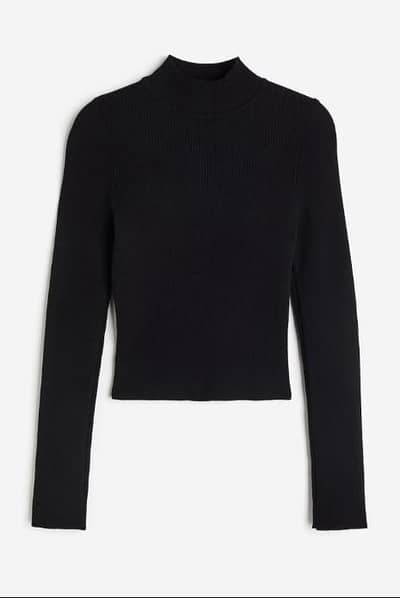 full sleeve mock neck