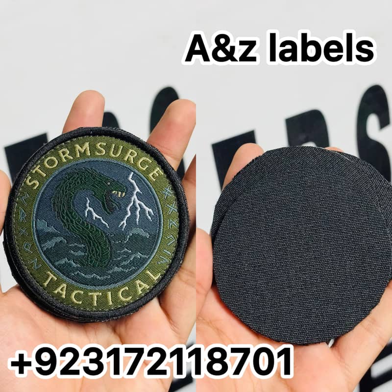 Woven labels woven patach velcro patch merrow patch embroidery patch 0