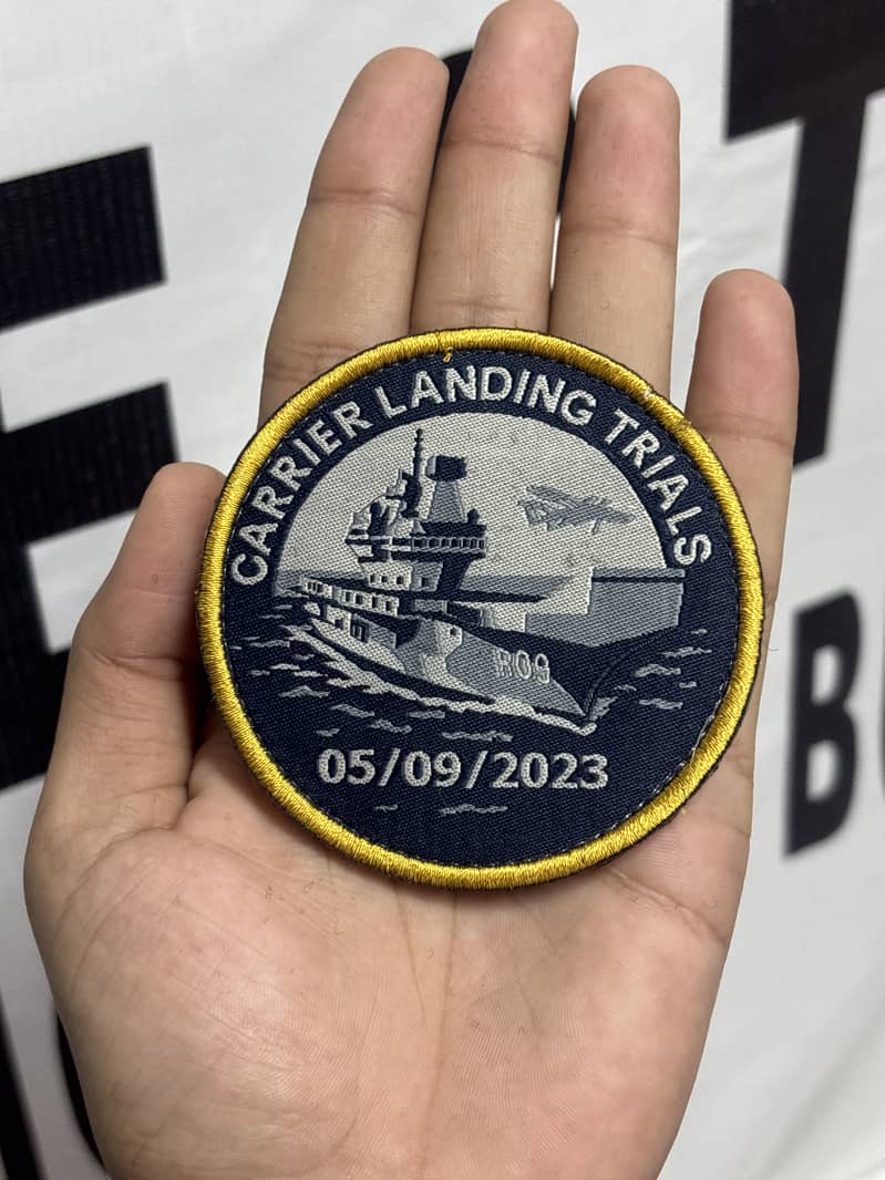 Woven labels woven patach velcro patch merrow patch embroidery patch 2