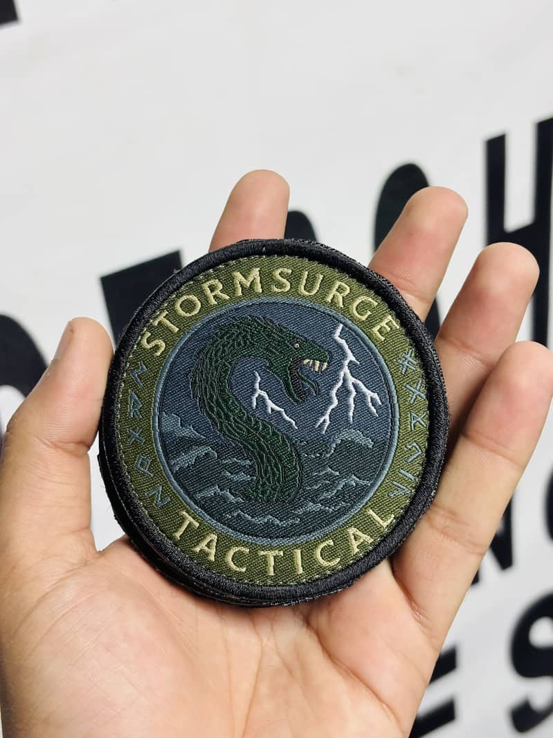 Woven labels woven patach velcro patch merrow patch embroidery patch 5