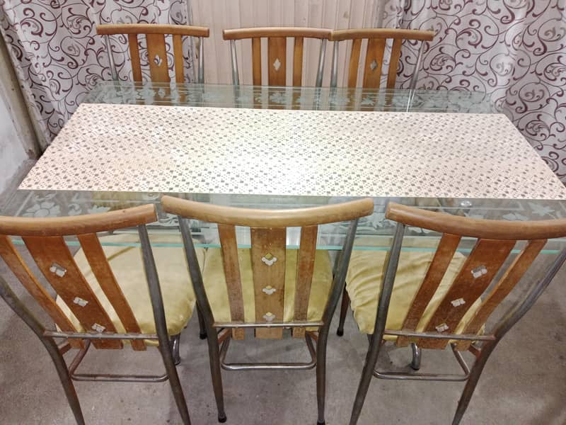 6 Seater Dining Table Set 0