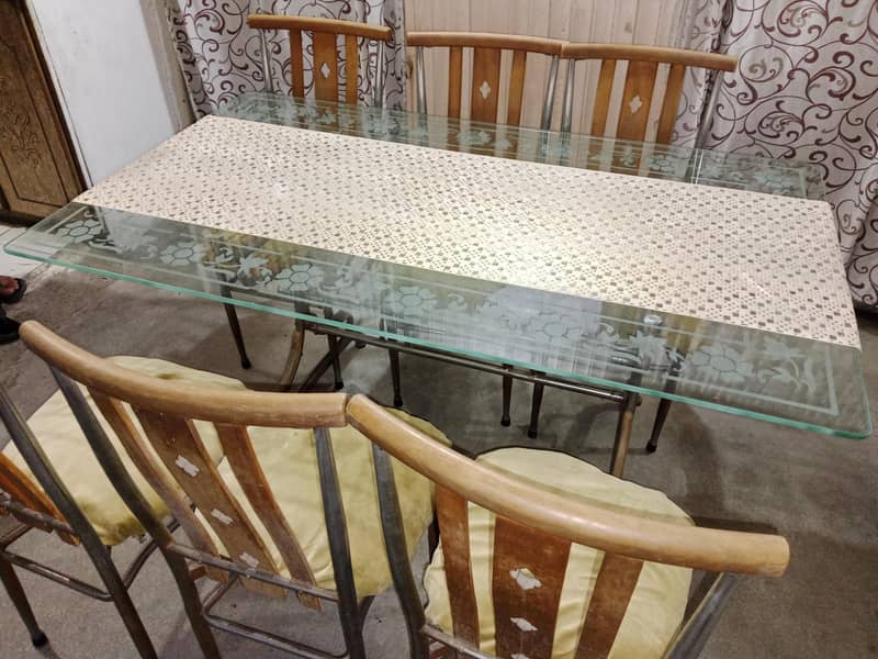 6 Seater Dining Table Set 1