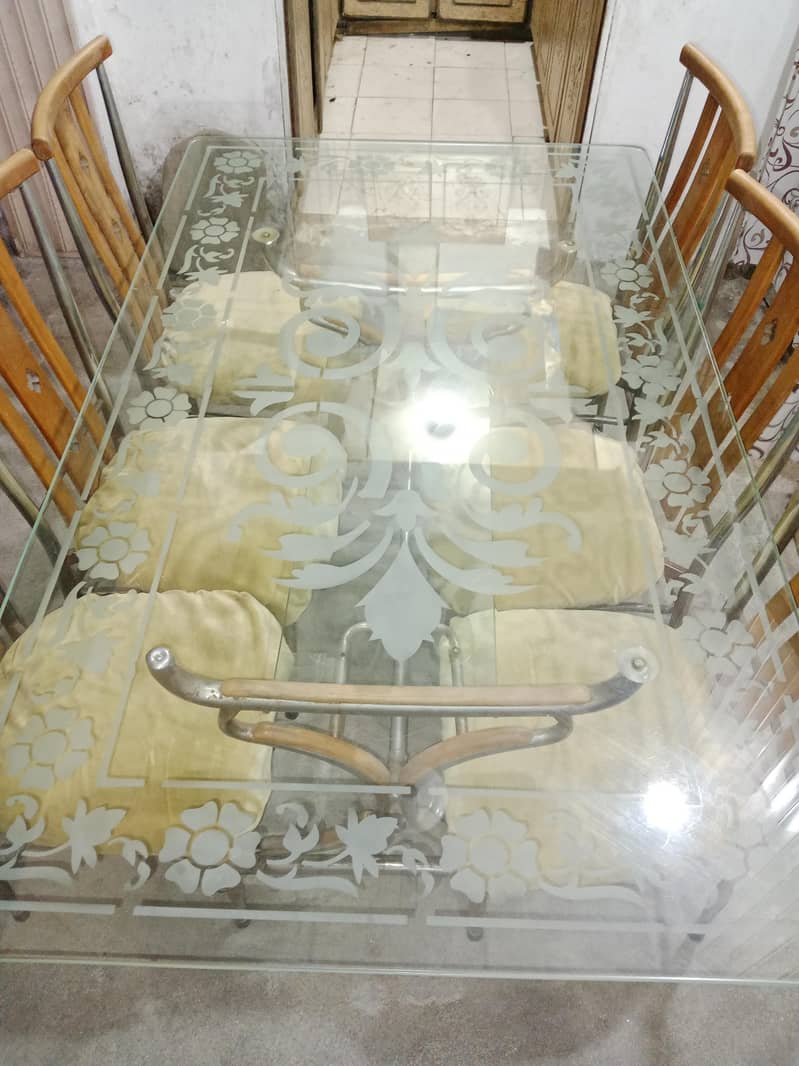 6 Seater Dining Table Set 3