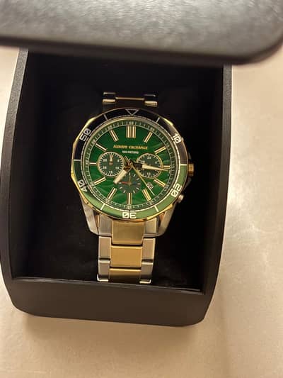 Brand New Original Armani Exchange Watch – Gold  Green