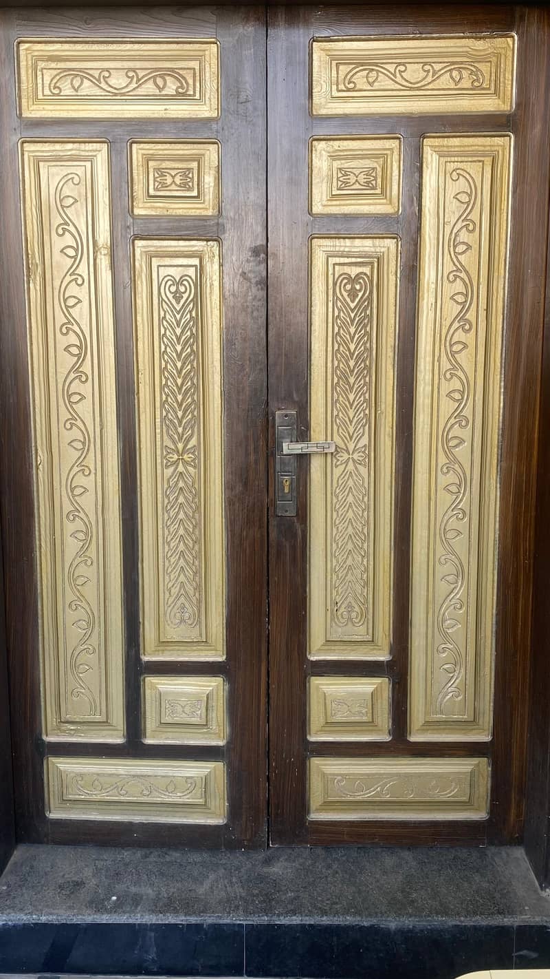 Solid Door with Polish Lock 0