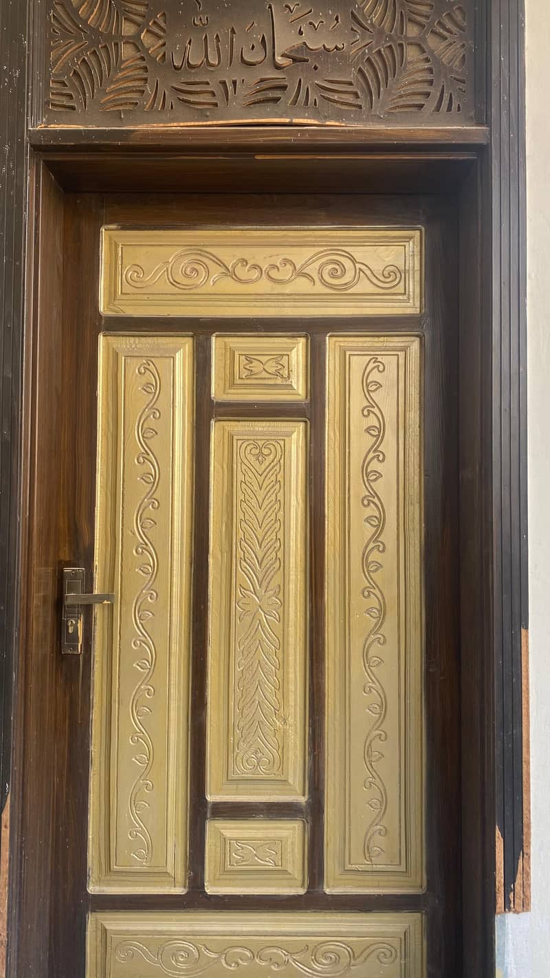 Solid Door with Polish Lock 2