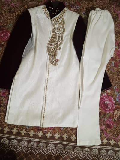 kids sherwani 2 sal tk k bachy k liye