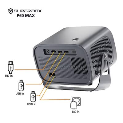 P60Max Android HD projector