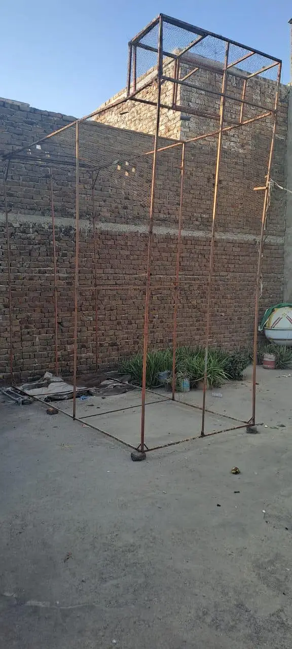 Pigeons cage for sale Size 14 feet length 5 feet width ha  net jali ha — photo 2