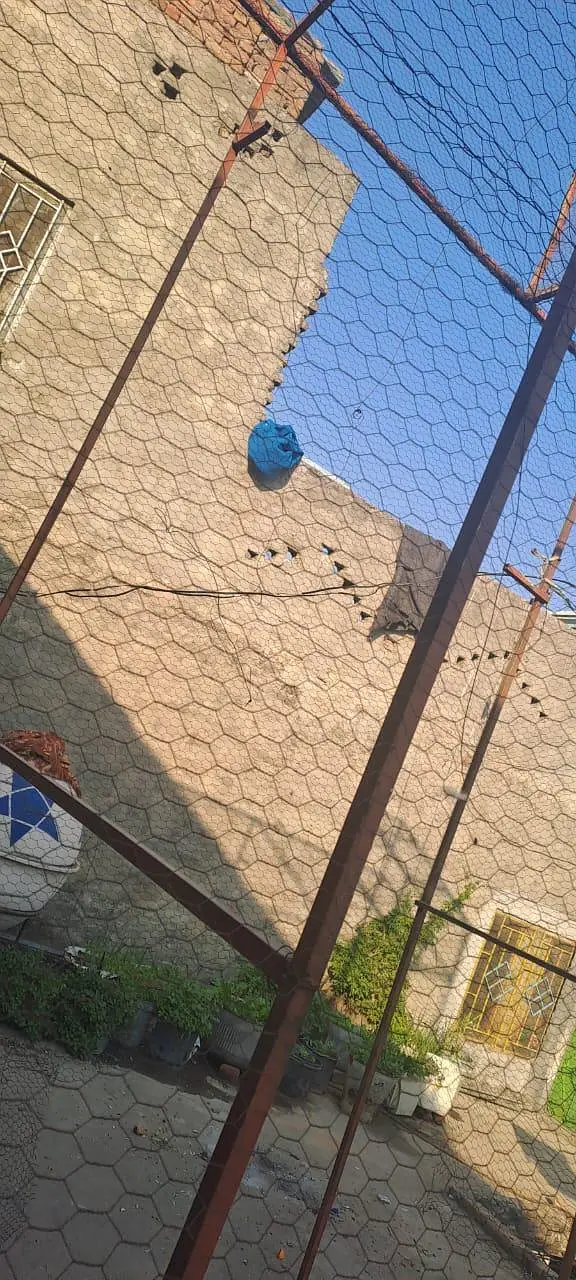 Pigeons cage for sale Size 14 feet length 5 feet width ha  net jali ha — photo 9
