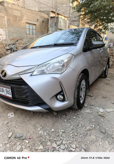 Toyota Vitz F4 grade full option Spider Shape