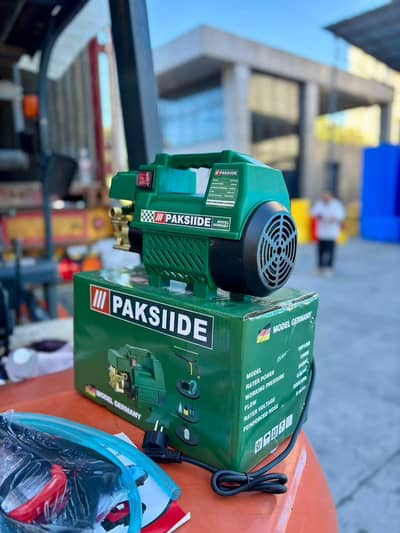PAKSIIDE Pressure Washer 245 Bar 2500w for car/solar cleaning