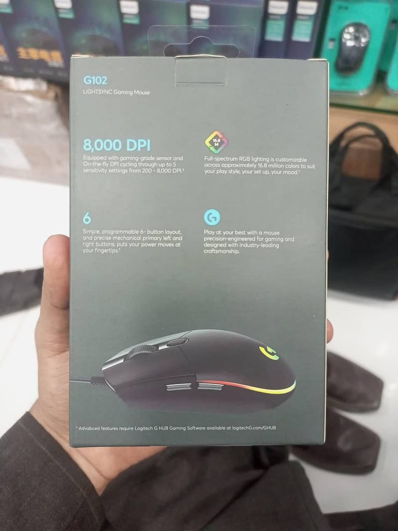 Logitech G 102 lightsync 3