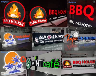 Premium 3D Sign Boards | LED 3D Letters | Shop & Plaza Branding