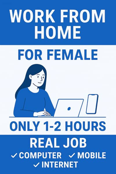 Data Enter Job - Only for Girl (Not Fake job)