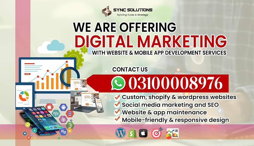 Website Design | Web Development | Mobile App development  | SEO 7