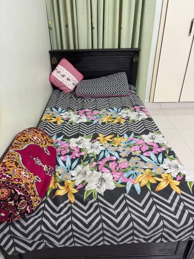 single bed without mattress