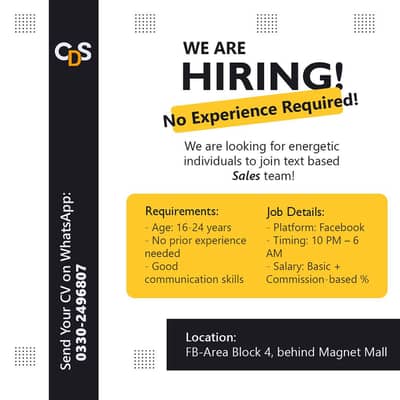 CHAT SUPPORT SALES AGENT