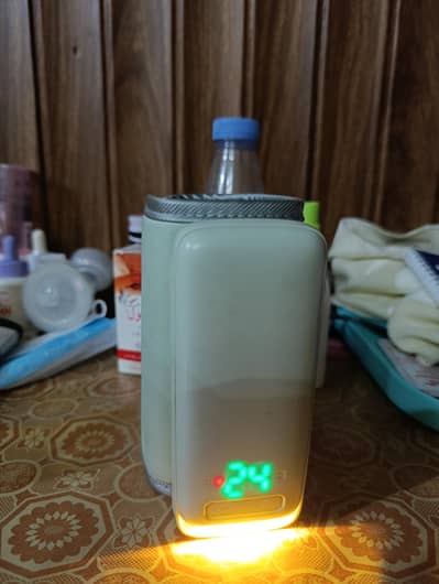 Portable feeder warmer