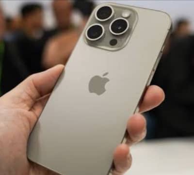 Iphone 15 pro natural titanium