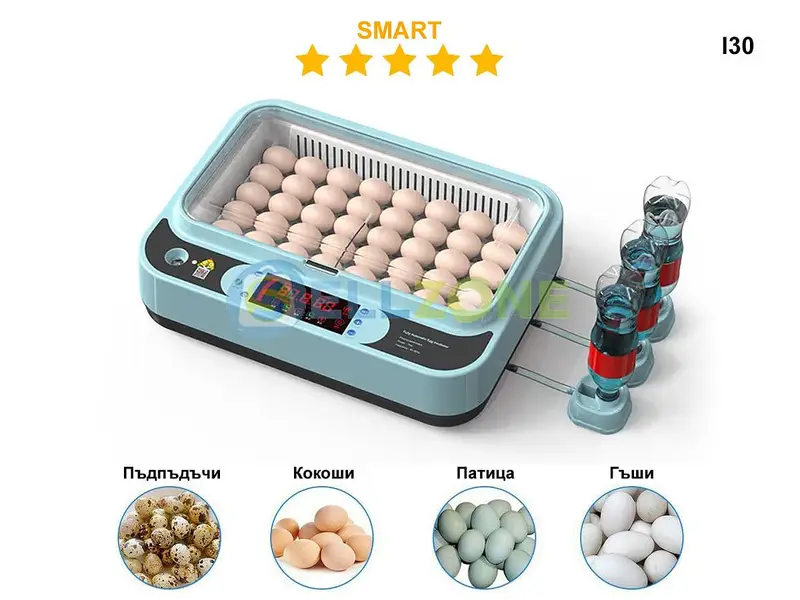 64/24/12 EGGS FULLY AUTOMATIC AC+DC INCUBATOR — photo 9