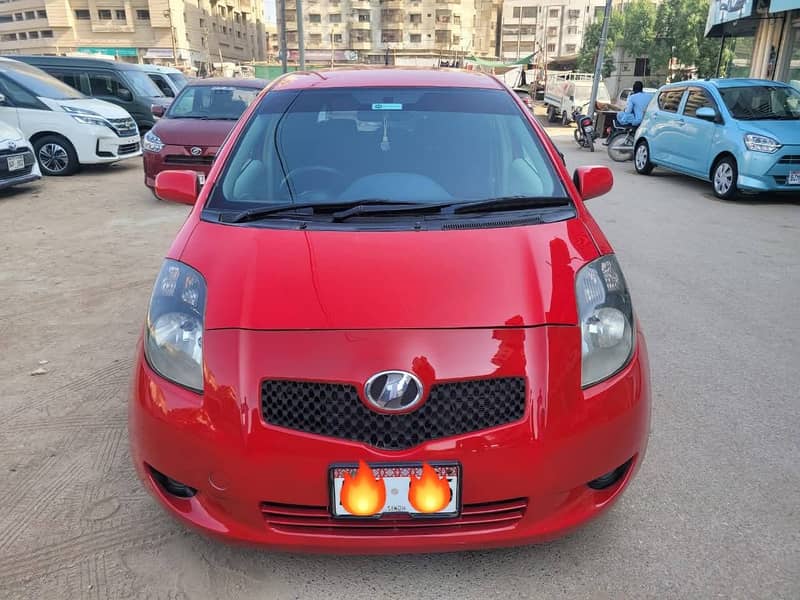 Toyota vitz 2007 model 0