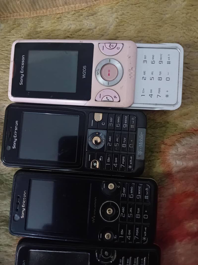 sony ericsson w series 0