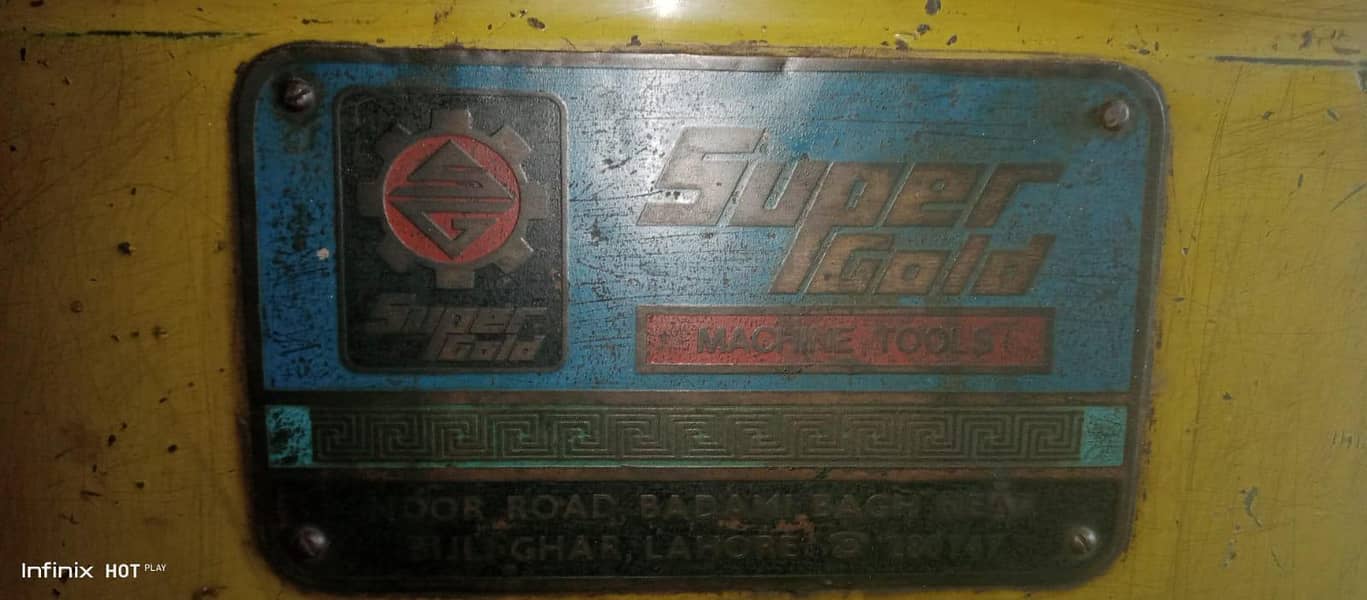 Super Gold Lath Machine 9