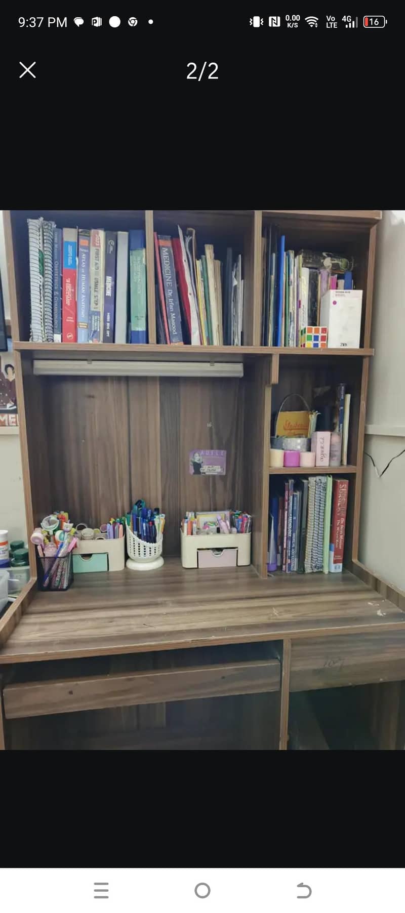wooden study table 1