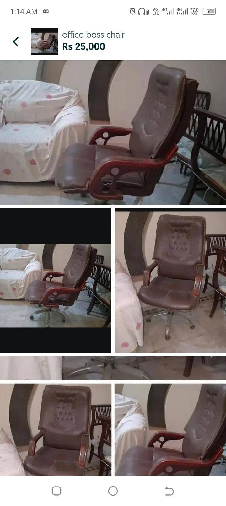 office chair computer table+ side table 7