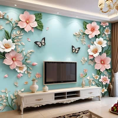 3D Wallpaper | Room wallpaper | Flex wallpaper |Canvas Sheet |wallpapr