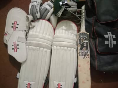 leather ball cricket kit