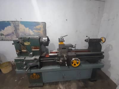 uniquq lathe 6.5 feet machine with chakka motor