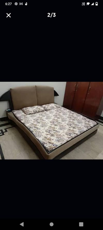 King Size Bed( Without mattress)