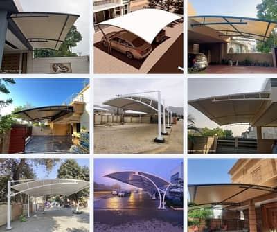 Dome shade, parking roofs, Garage shade, Hyper shade, Pvc porch shade