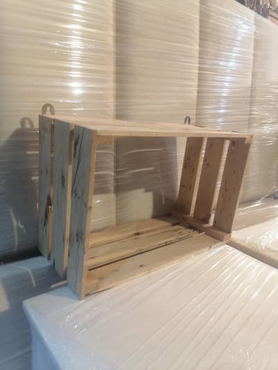 wooden wall hanging box