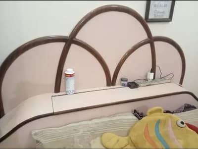 Wooden bed in good condition