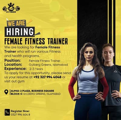 Female trainer required